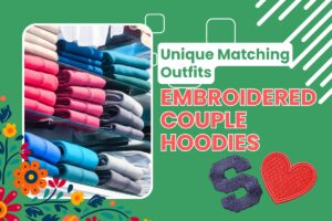 Embroidered Couple Hoodies